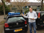 Jeroen Spanjersberg in 1x geslaagd 23-10-2014