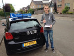 Eke Boersma in 1x geslaagd.....19-06-2014